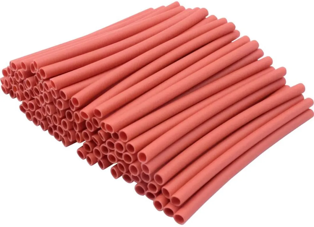 Tru Components T1807CA007A Krimpkous met lijm - Rood 1.60mm