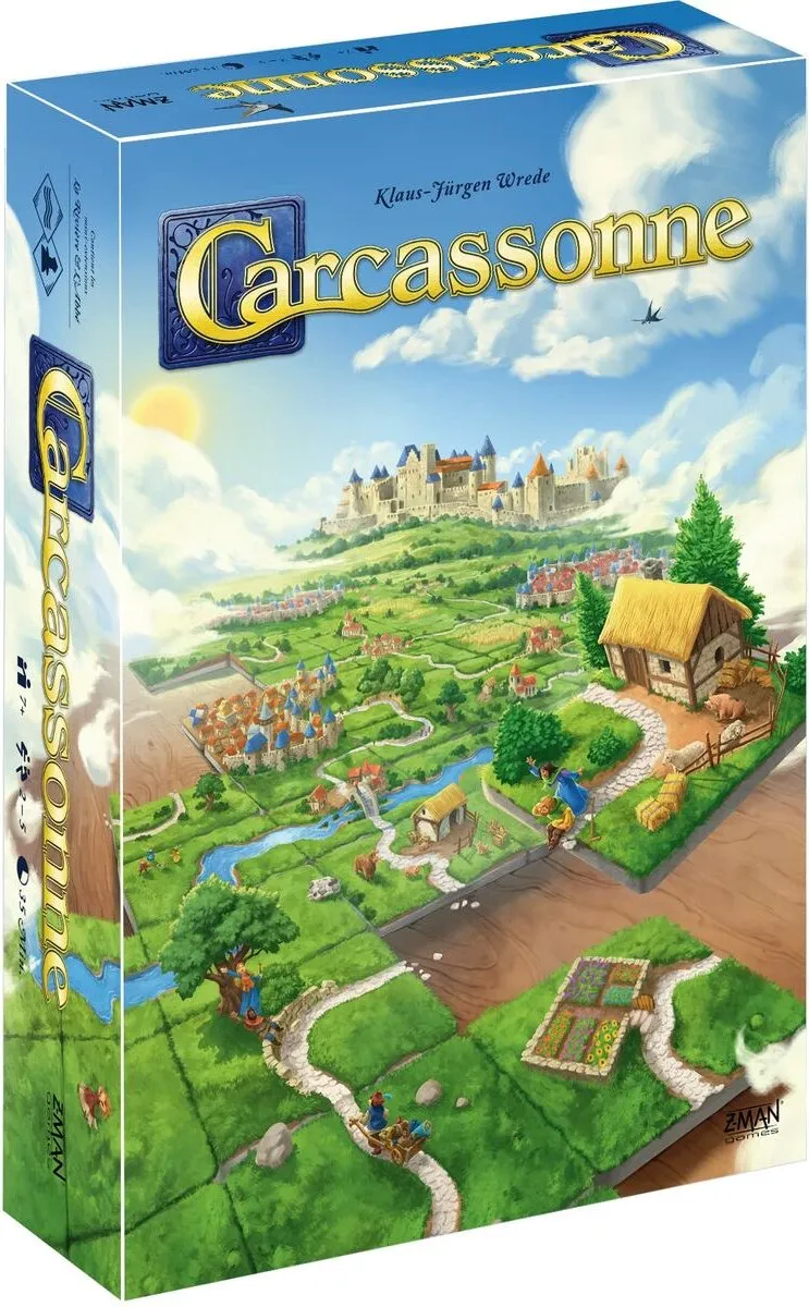 Z-Man Games Carcassonne Bordspel
