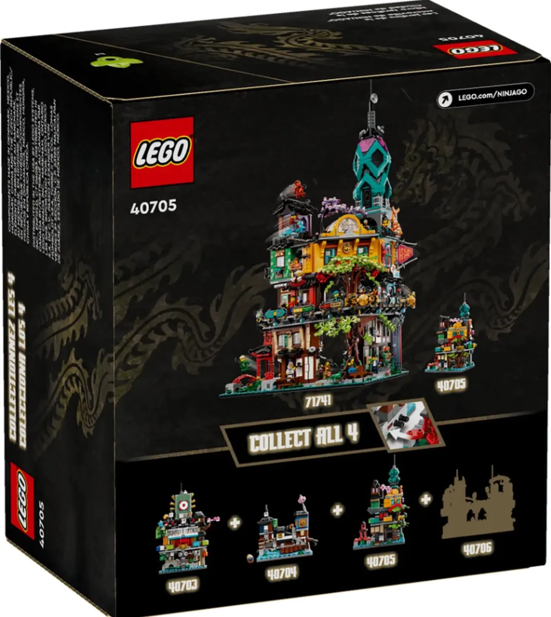 LEGO NINJAGO City Gardens 40705 - 376 Stukken