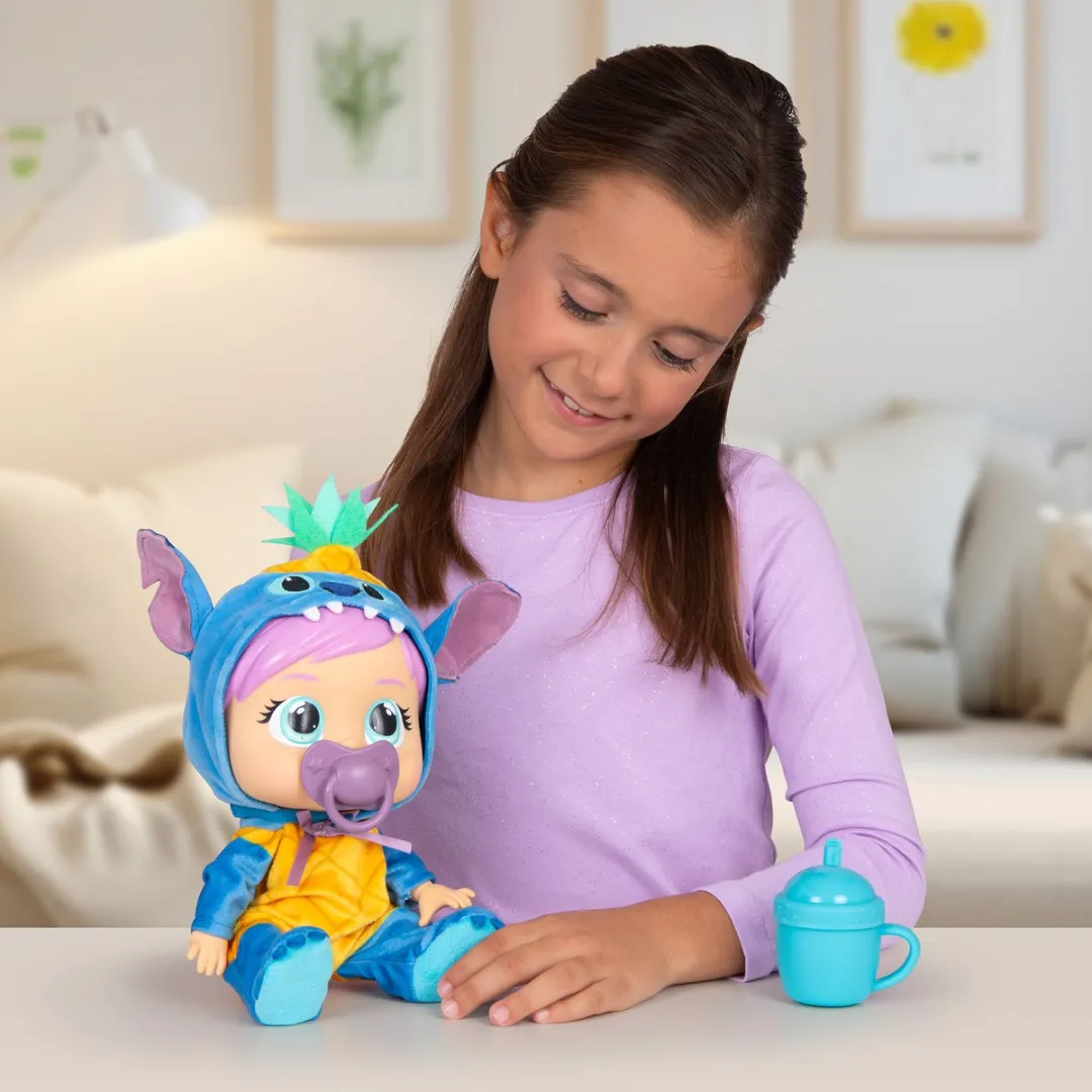 Imc Toys Cry Babies Loving Care Disney Stitch - Multikleur