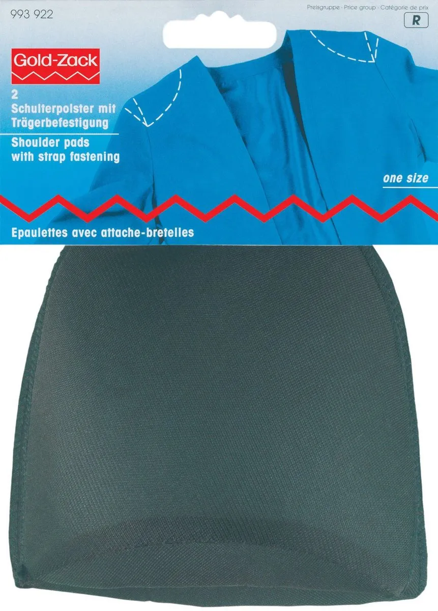 Prym Schoudervullingen met draagbevestiging - Zwart - 1 Stuk