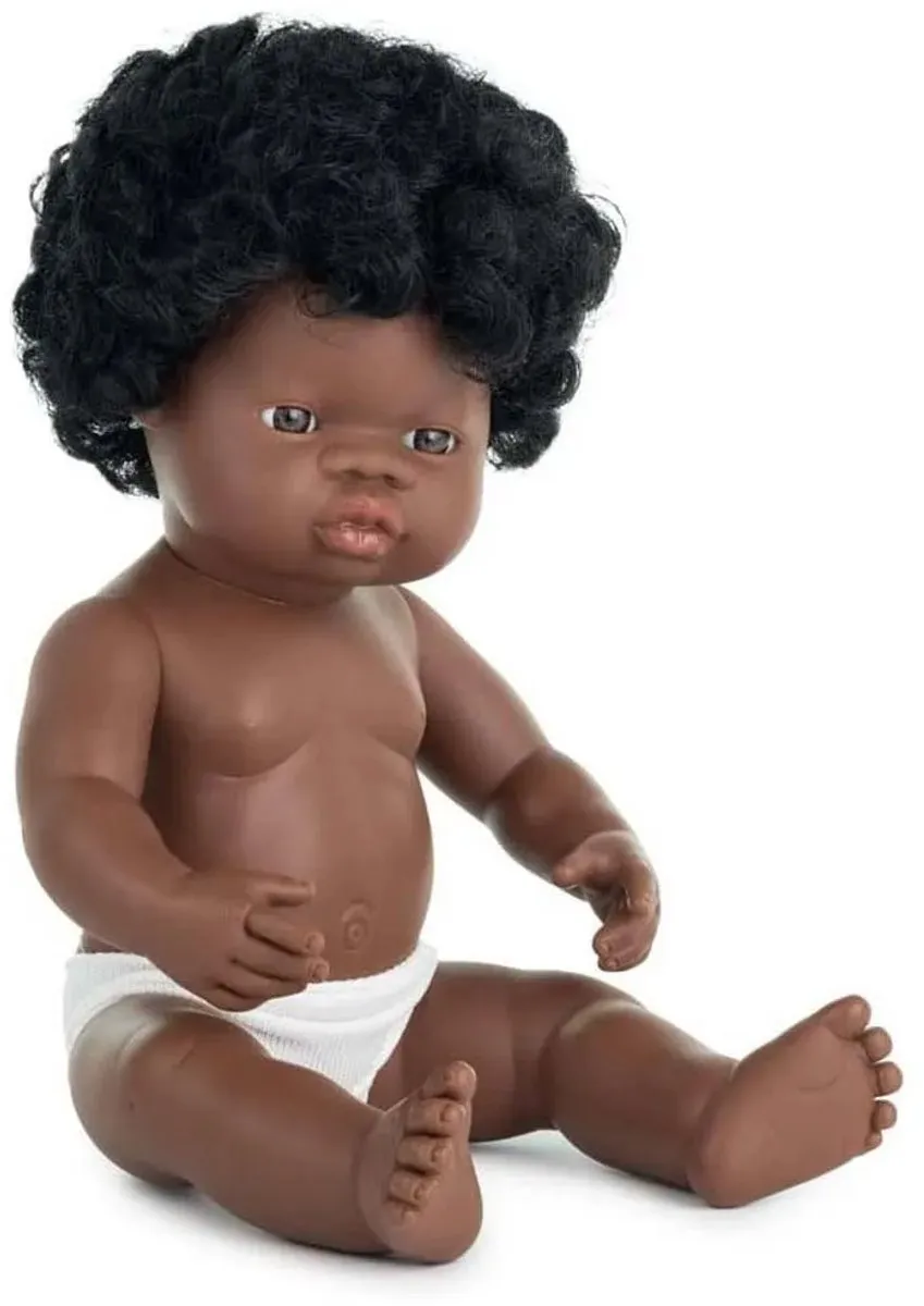 Miniland Pop Afrikaans Meisje 38cm
