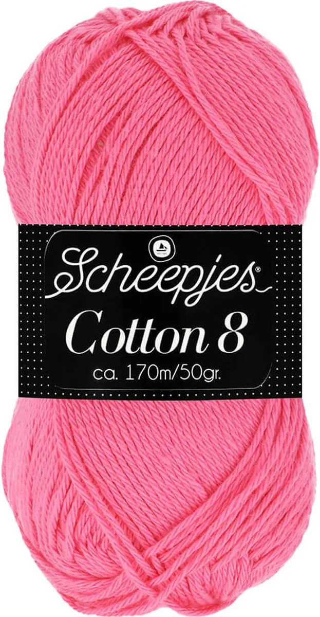Scheepjes Cotton 8 719 Roze