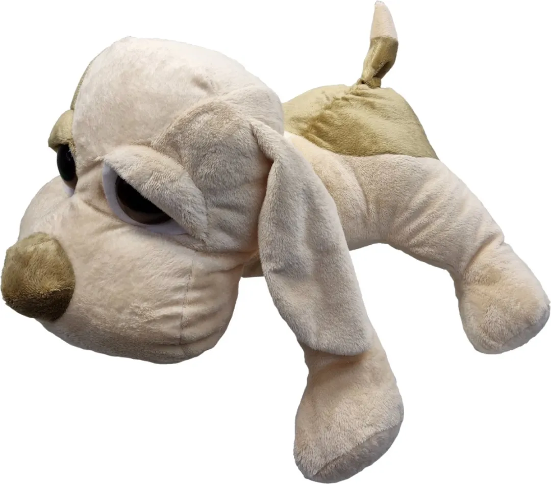 Unitoys Hond Pedro Liggend 45cm - Bruin