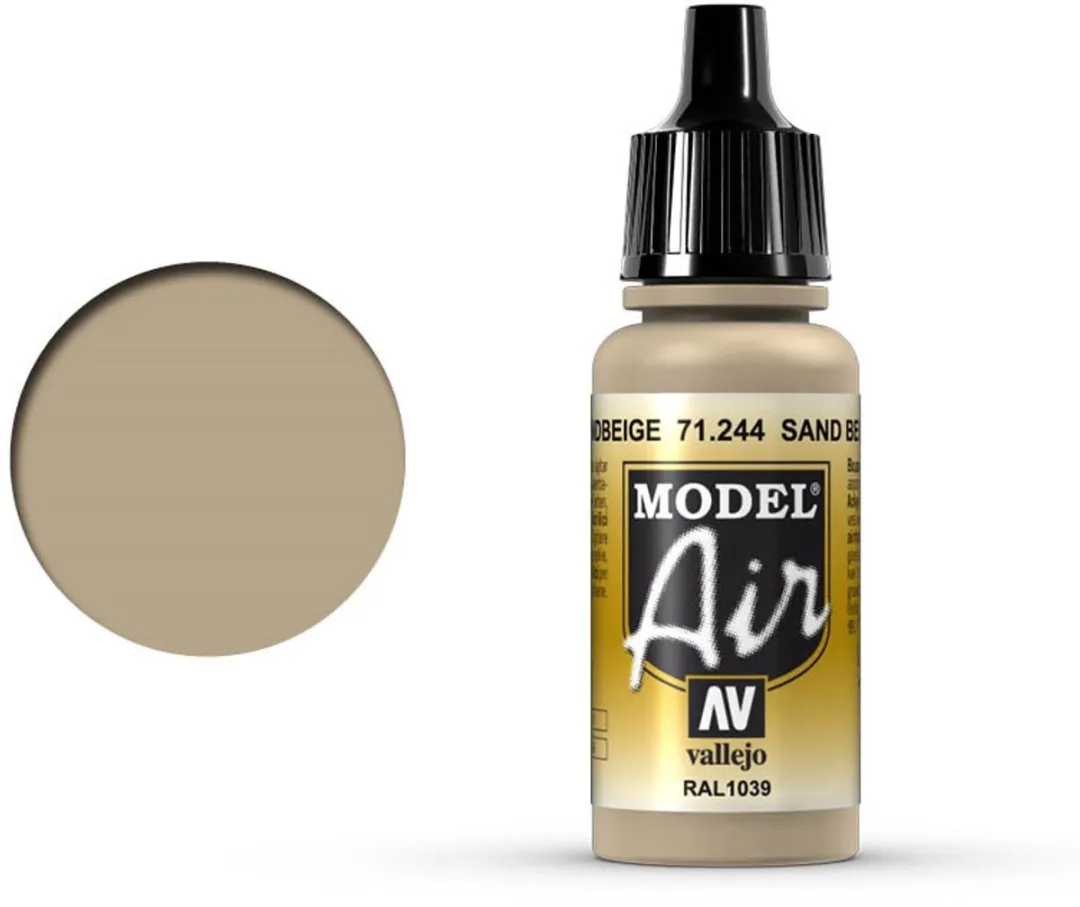 Vallejo Model Air Sandbeige Acrylverf 17ml