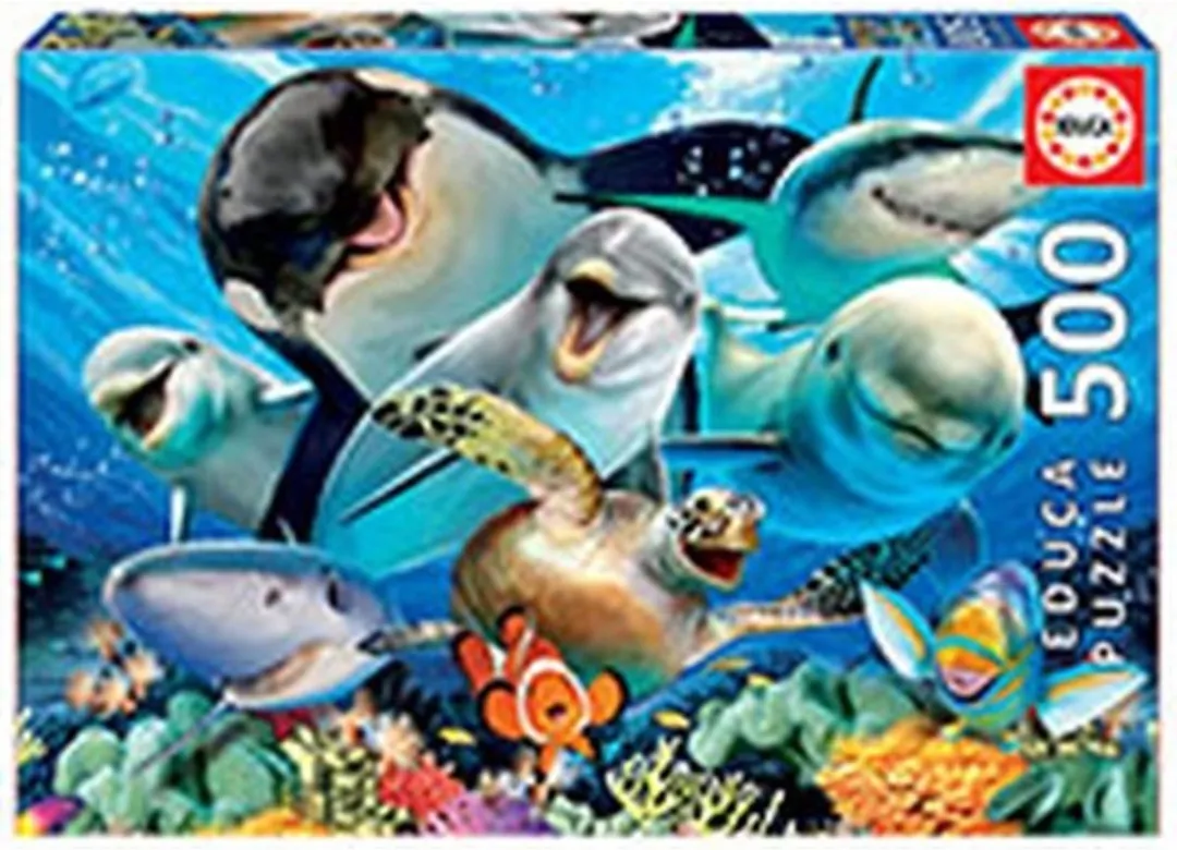 Educa Selfie Onder Water 500 Stuks