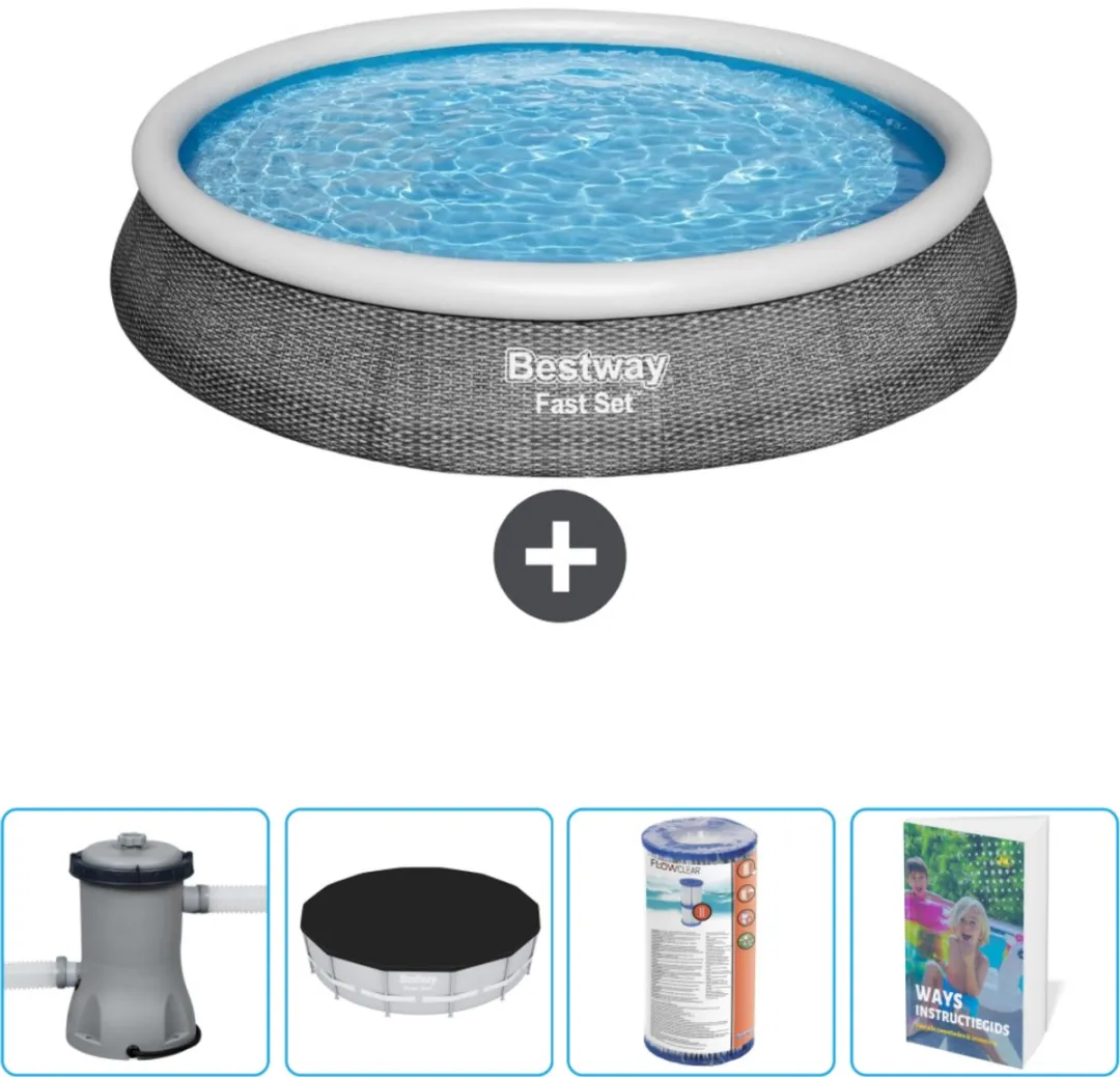 Bestway Fast Set Zwembad 396x84cm
