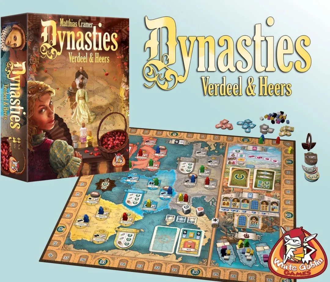 White Goblin Games Dynasties Gezelschapsspel 3-5 spelers - WGG1630