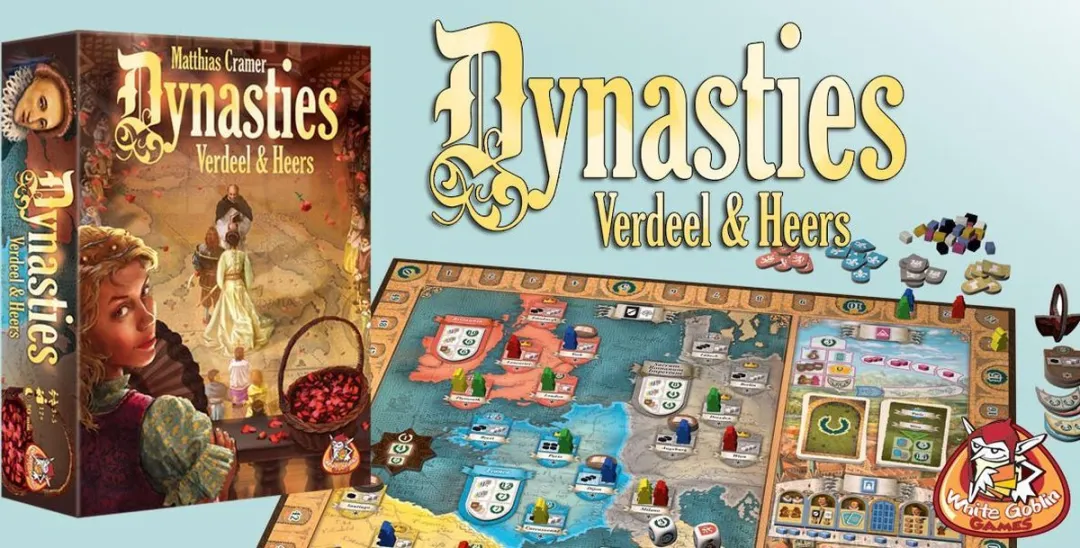 White Goblin Games Dynasties Gezelschapsspel 3-5 spelers - WGG1630