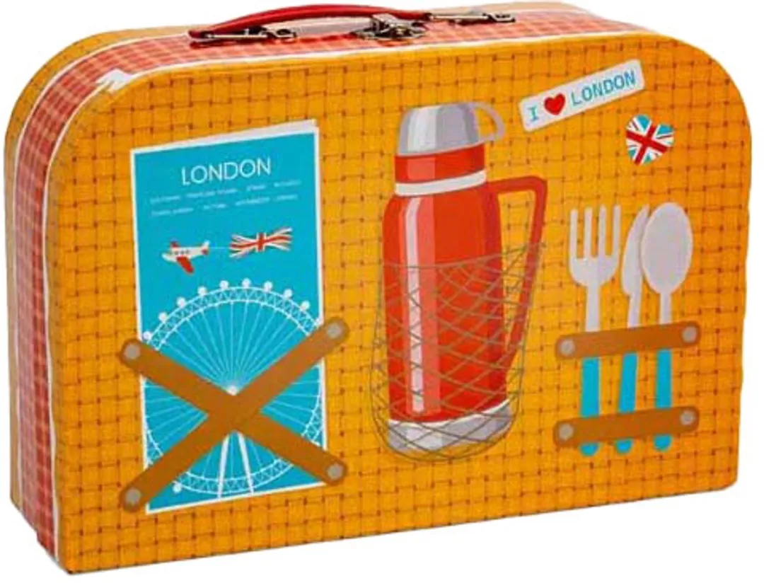 BIGJIGS Londen Theeservies Speelset - 24-delig - Multicolor
