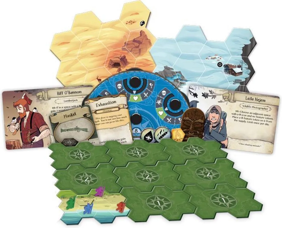 Discover Lands Unknown - Engelstalig Bordspel