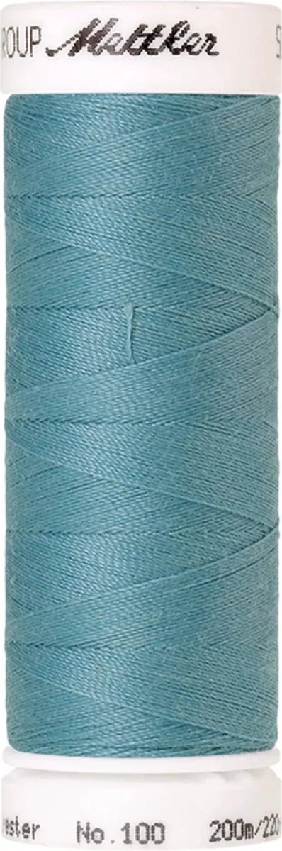Amann Mettler Seralon 200mt #0616 Naaimachinegaren - Gesmoorde Turquoise