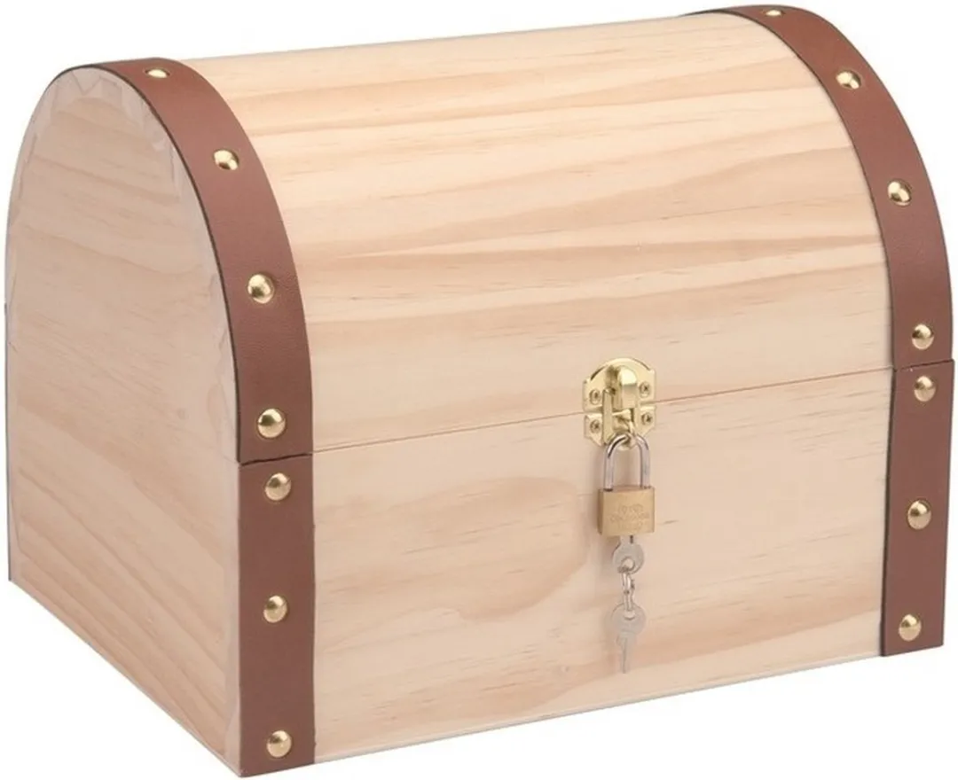 Glorex Hobby Houten Opbergkistjes 27x18x20cm