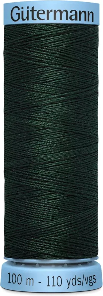 Gutermann Zijde Garen 100m - Zwart/Grijs/Wit