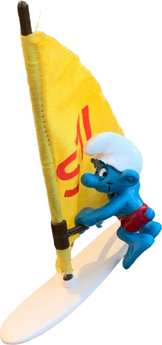 Schleich Smurfen 40215 Windsurfende Smurf