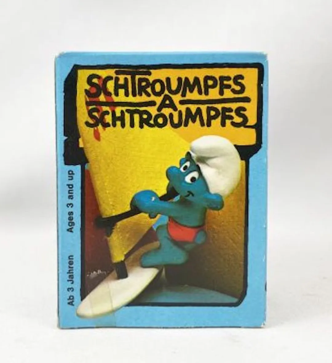 Schleich Smurfen 40215 Windsurfende Smurf - Geel