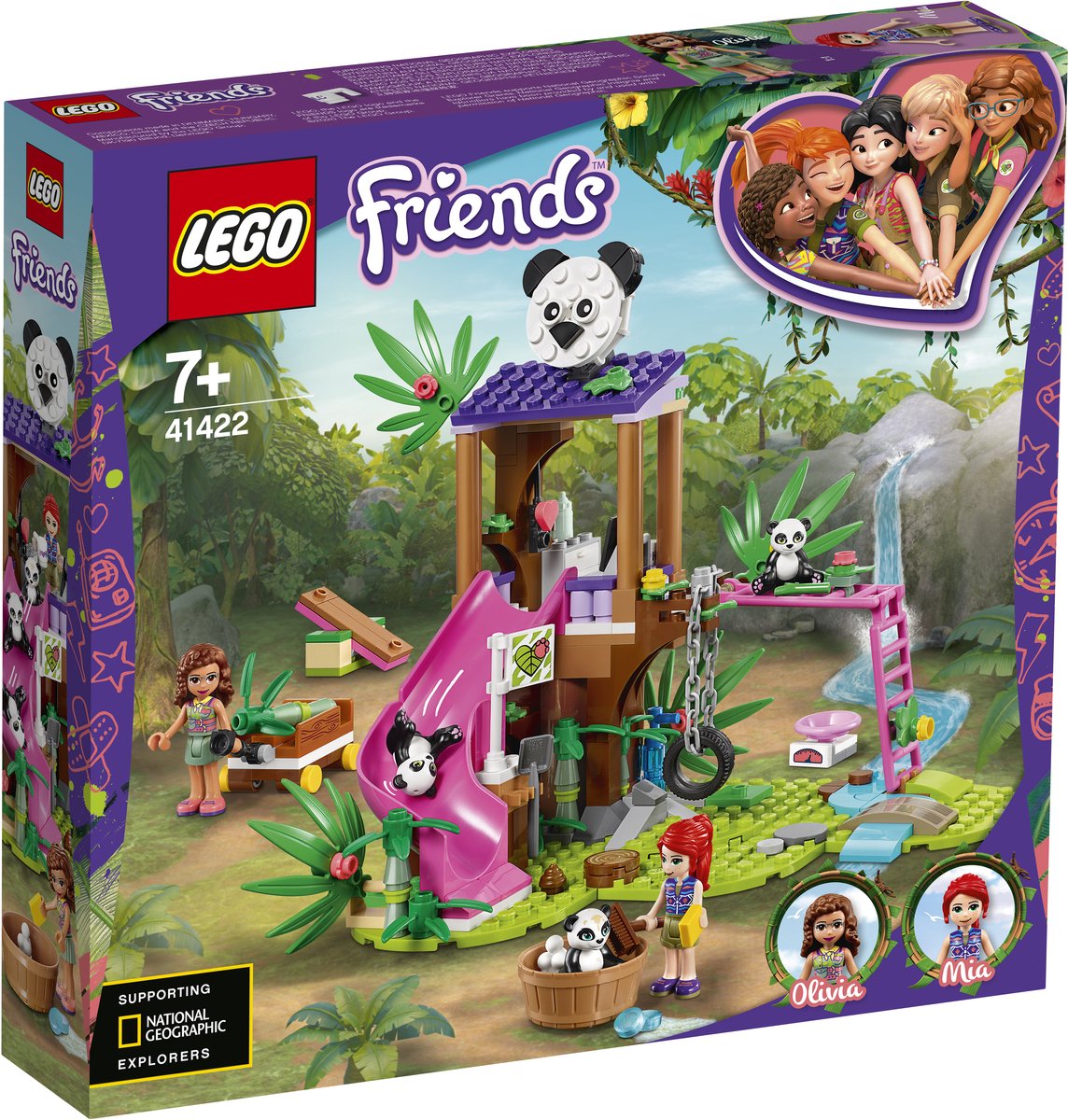 LEGO Friends Panda Jungle Boomhut - 41422