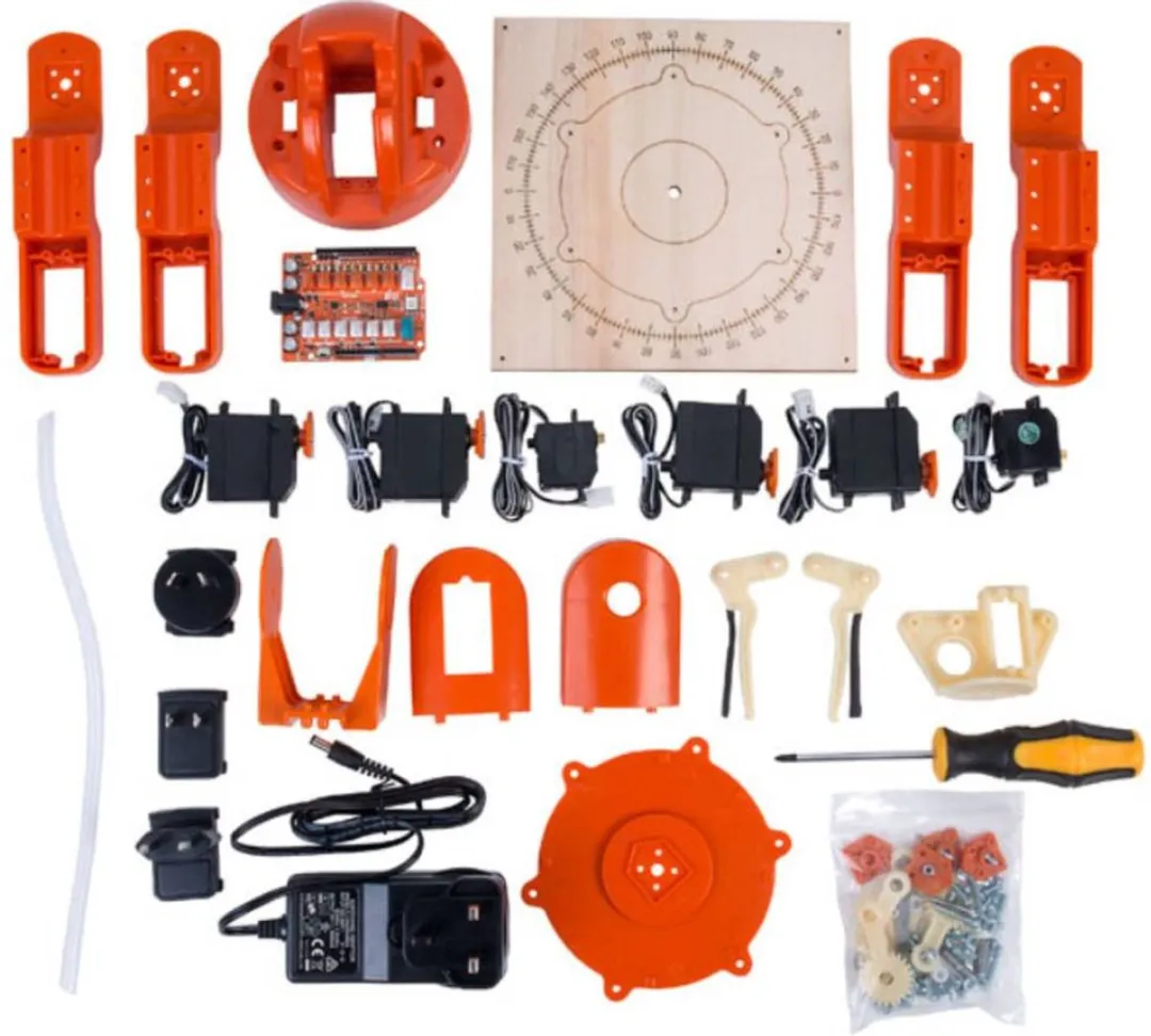 Arduino TinkerKit Braccio Robotarm Bouwpakket T050000