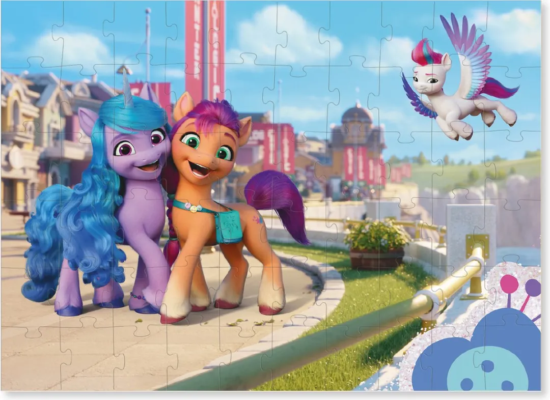 Dodo Toys My Little Pony Puzzel 60 Stuks - 32x23cm