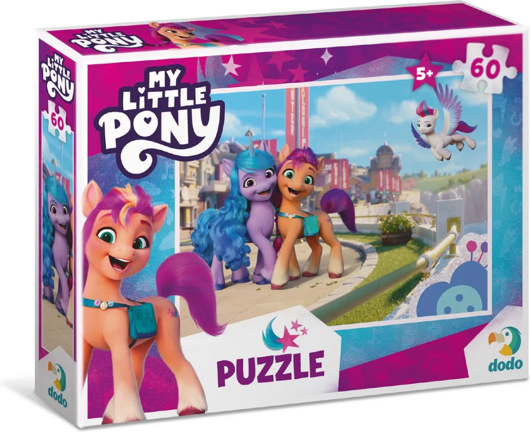Dodo Toys My Little Pony Puzzel 60 Stuks - 32x23cm