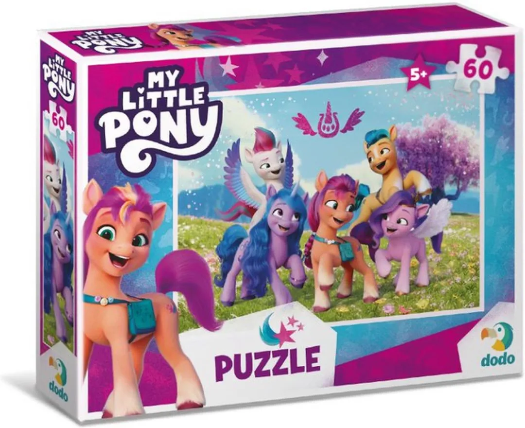 Dodo Toys My Little Pony Puzzel 60 Stuks - 32x23cm