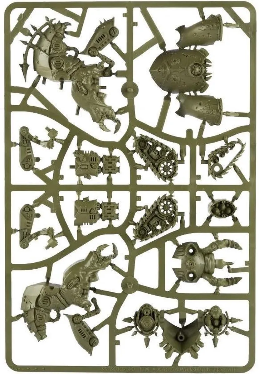 Warhammer Death Guard Myphitic Blight-Hauler - 13 Onderdelen - Meerdere Kleuren