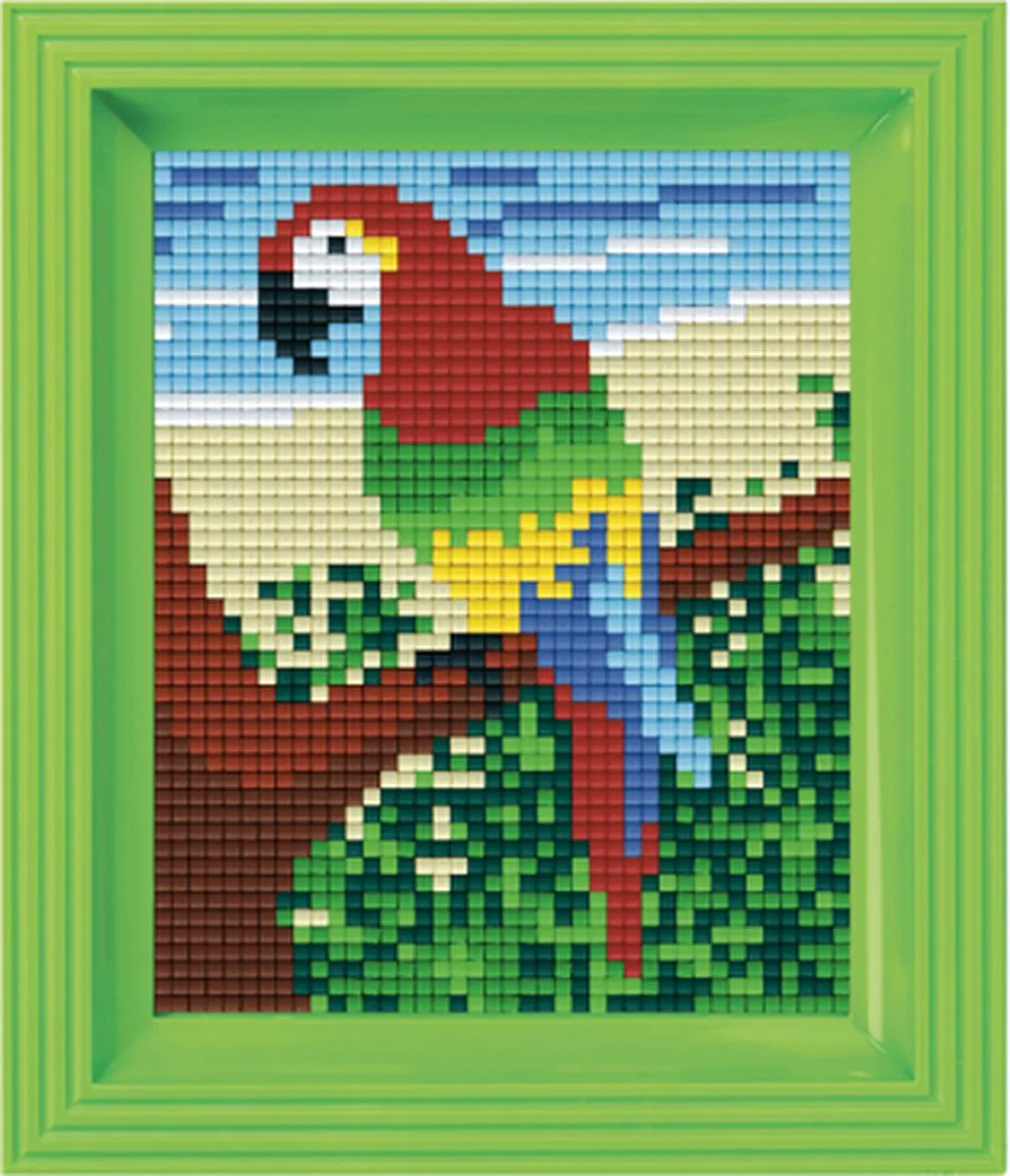 Pixelhobby Papegaai 31251 Geschenkverpakking