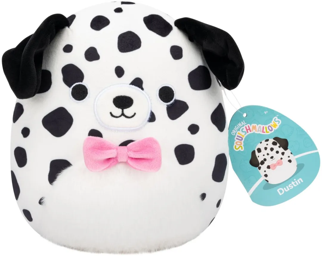 Squishmallows Dustin Witte Dalmatiner 19cm