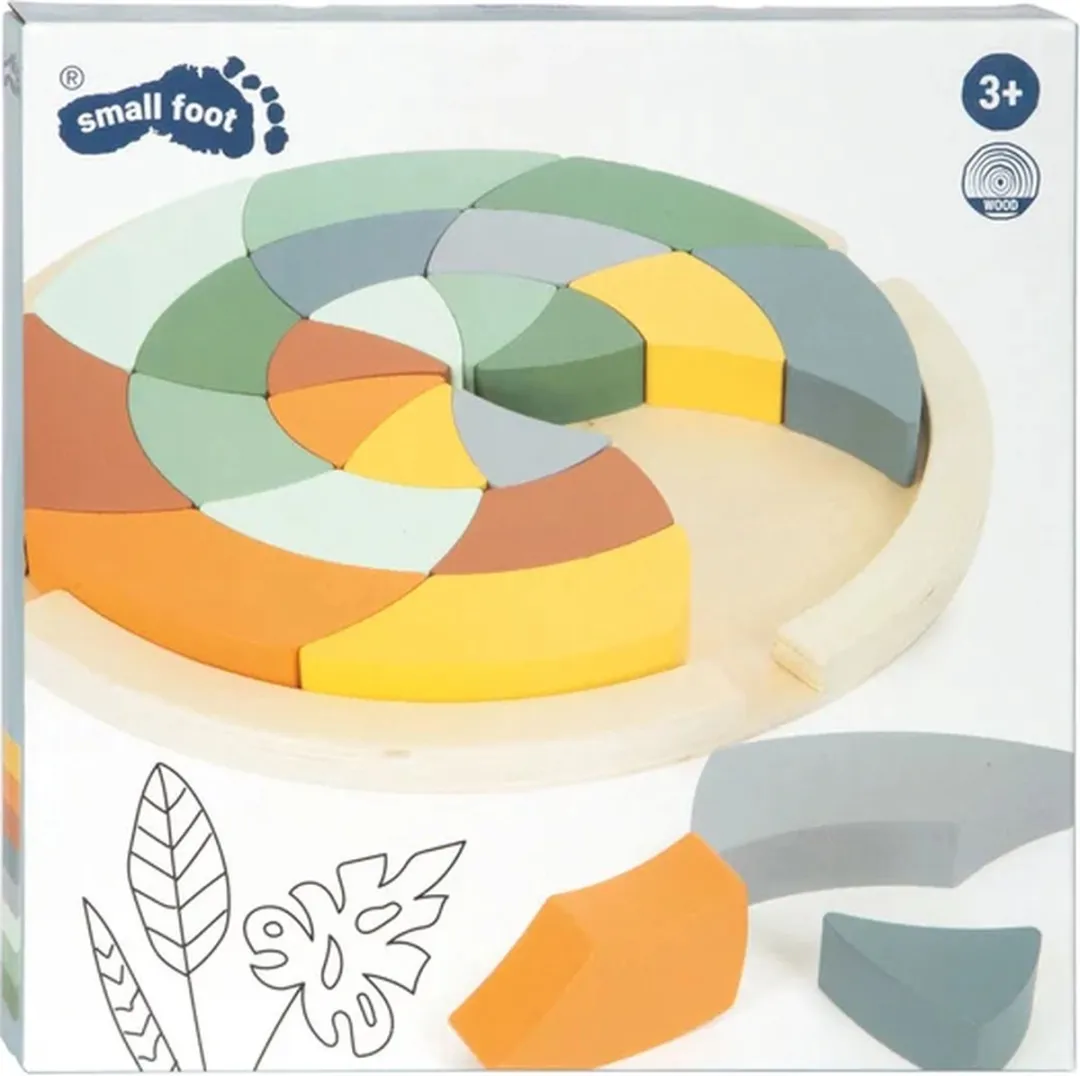 Small Foot Houten Safari Puzzel - 24 Stuks