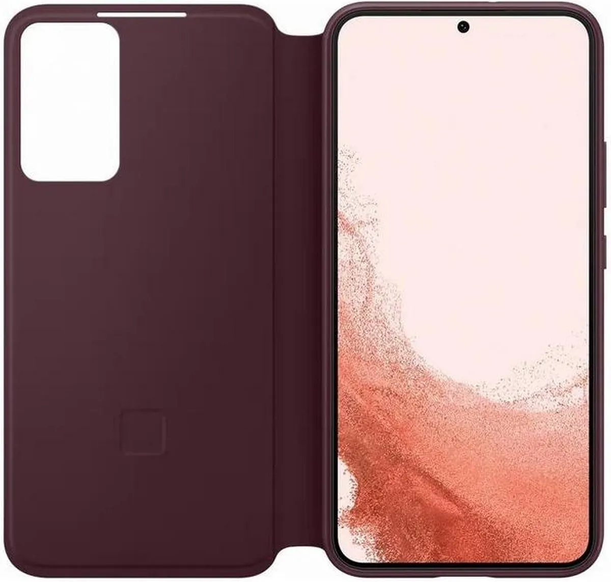 Samsung Smart Clear-View Cover S906 - Rood