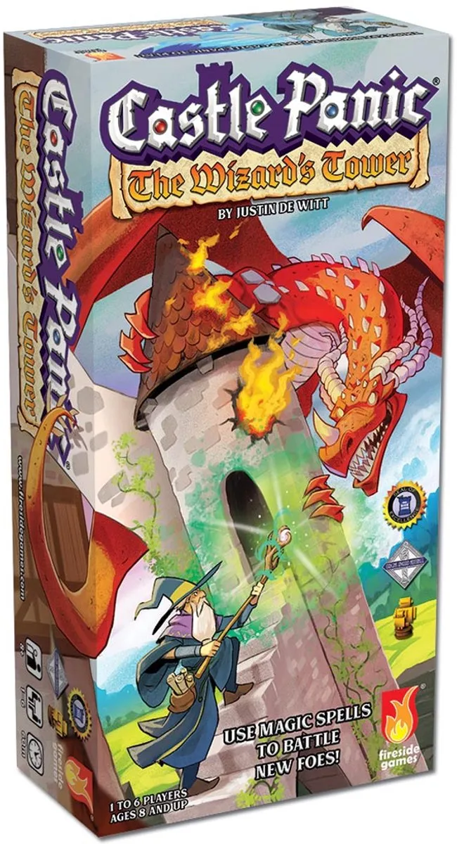Fireside Games Castle Panic The Wizard's Tower Expansion 2e editie
