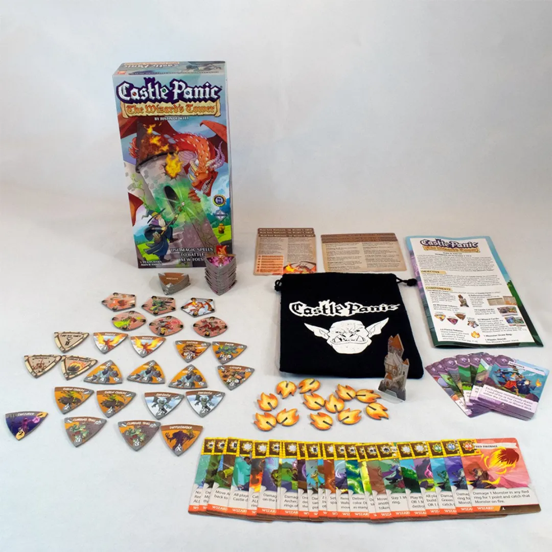 Fireside Games Castle Panic The Wizard's Tower Expansion 2e editie