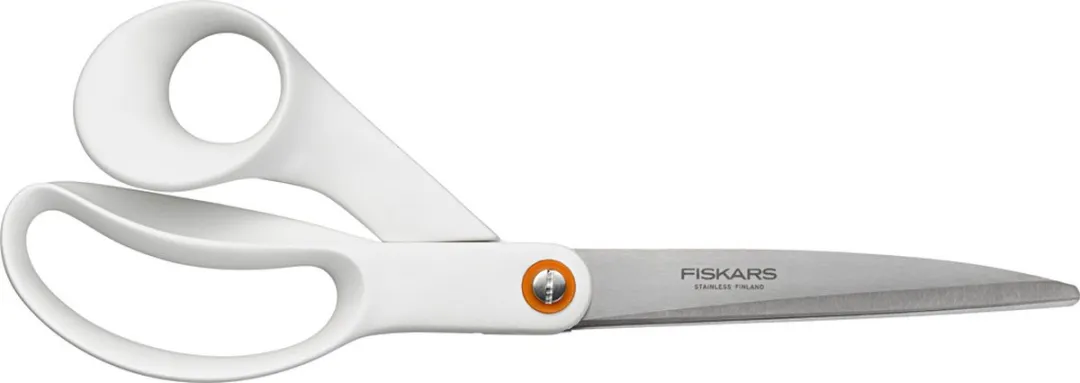Fiskars Stofschaar Rechtshandig 24cm Wit