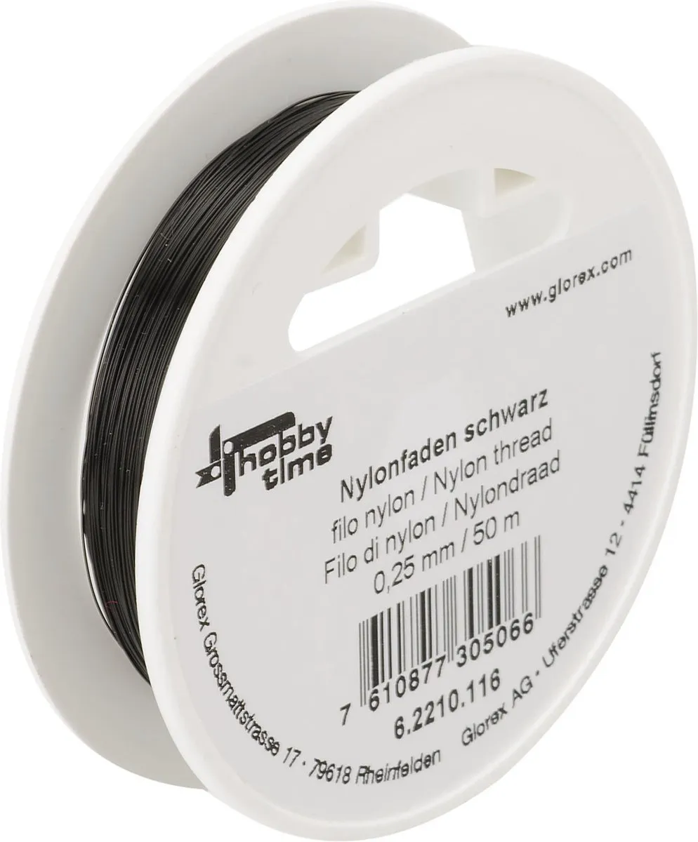 Glorex Hobby Nylon Draad 0.25mm