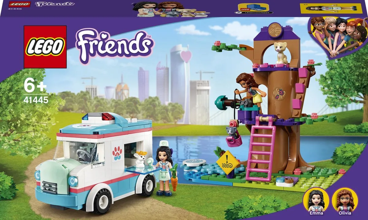 LEGO Friends Dierenambulance 41445