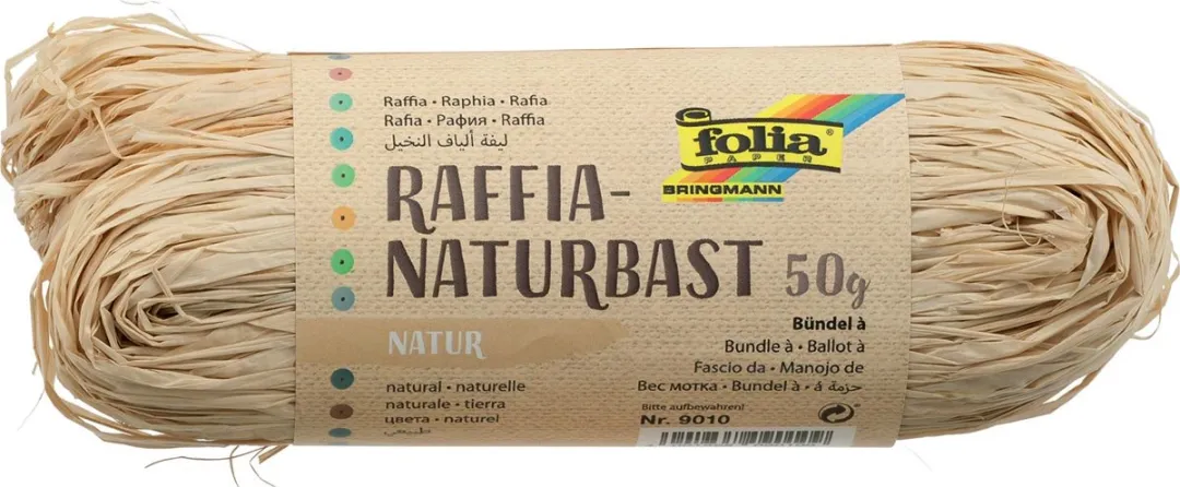 Folia Raffia Natuurlijk