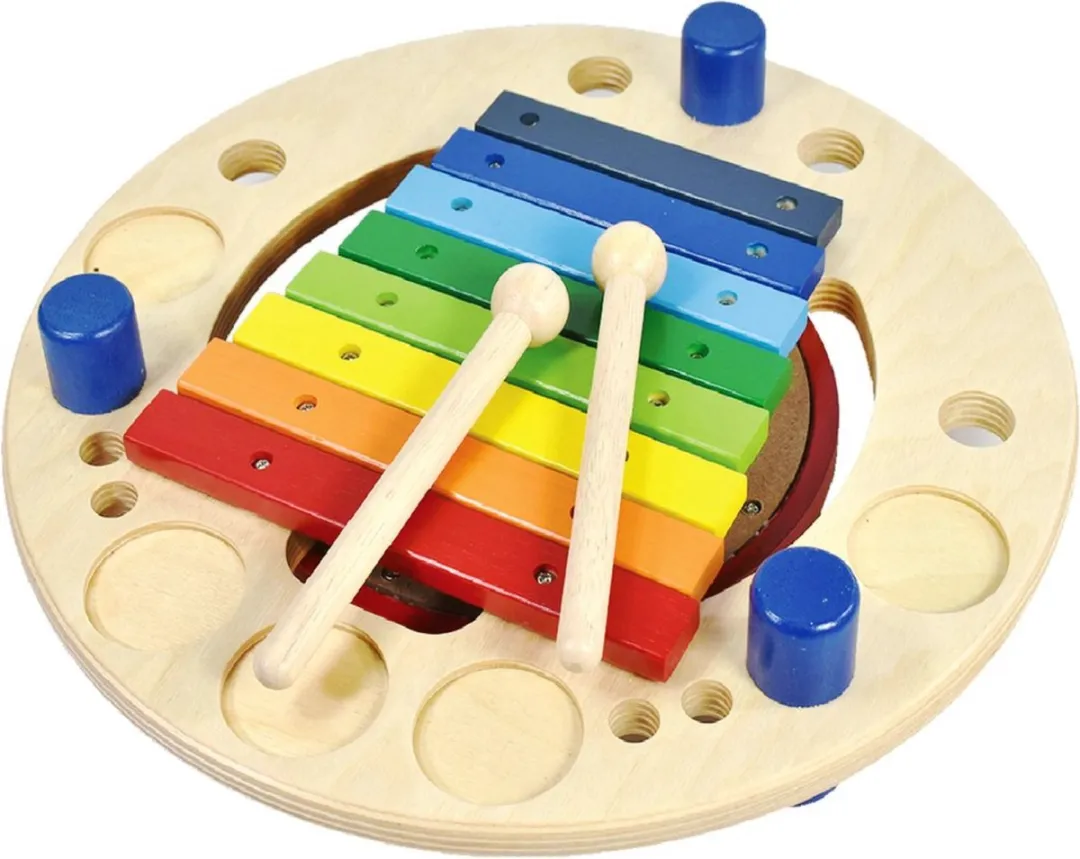 I'm Toy Houten Muziekset - Meerdere kleuren
