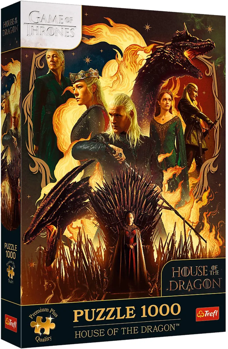 Trefl House of the Dragon Legpuzzel 1000 Stuks