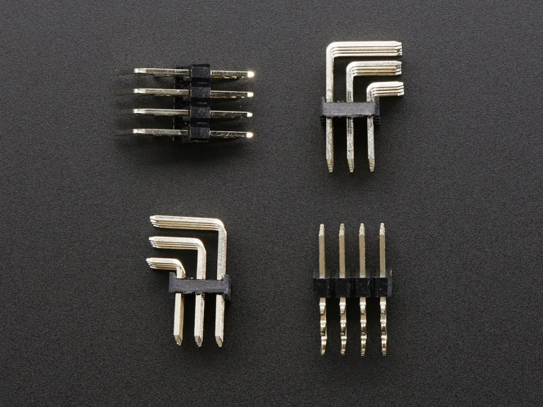 Adafruit 3x4 Right Angle Male Header 816 - 12 Stuks