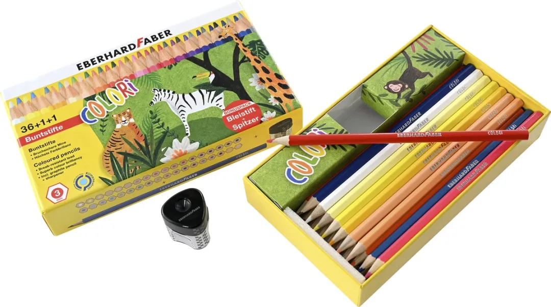 Eberhard Faber Colori EF-514838 Kleurpotloden - 38 Stuks - Assorti - afbeelding 6 van 6