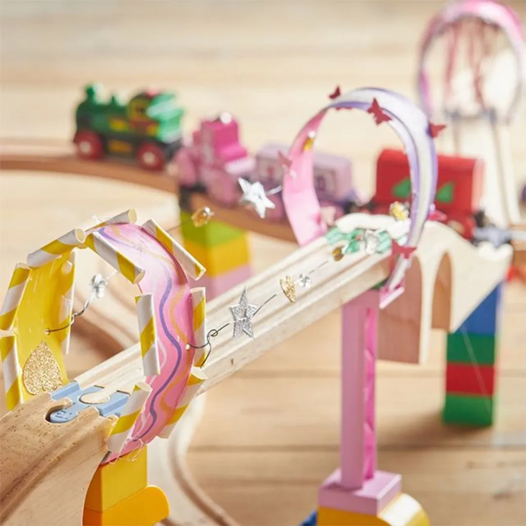 Toy2 Treinbaan Connectors Tunnelbogen 4 - Wit