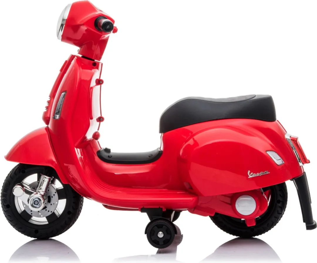 Eco Toys Elektrische Vespa Scooter - Rood