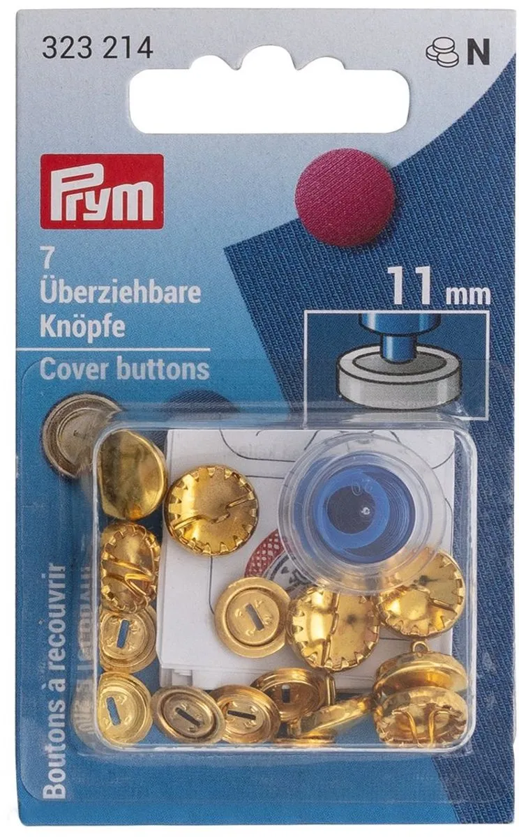 Prym Stofknoop 11mm Gouddor - 1 Stuk