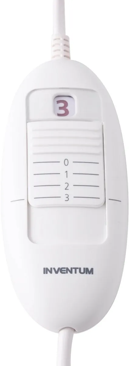 Inventum HN135 Elektrische Onderdeken 150x80cm - 3 Warmtestanden - Lichtblauw - afbeelding 4 van 6
