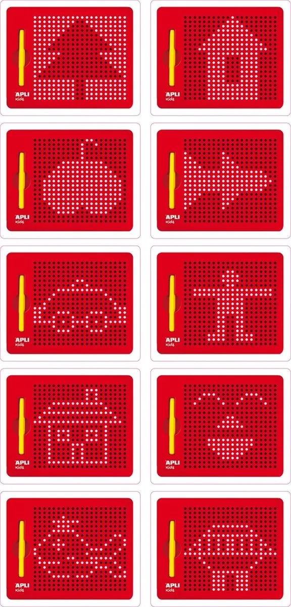 Apli Kids Magnetisch Educatief Bord 17536 - 3 Spelers