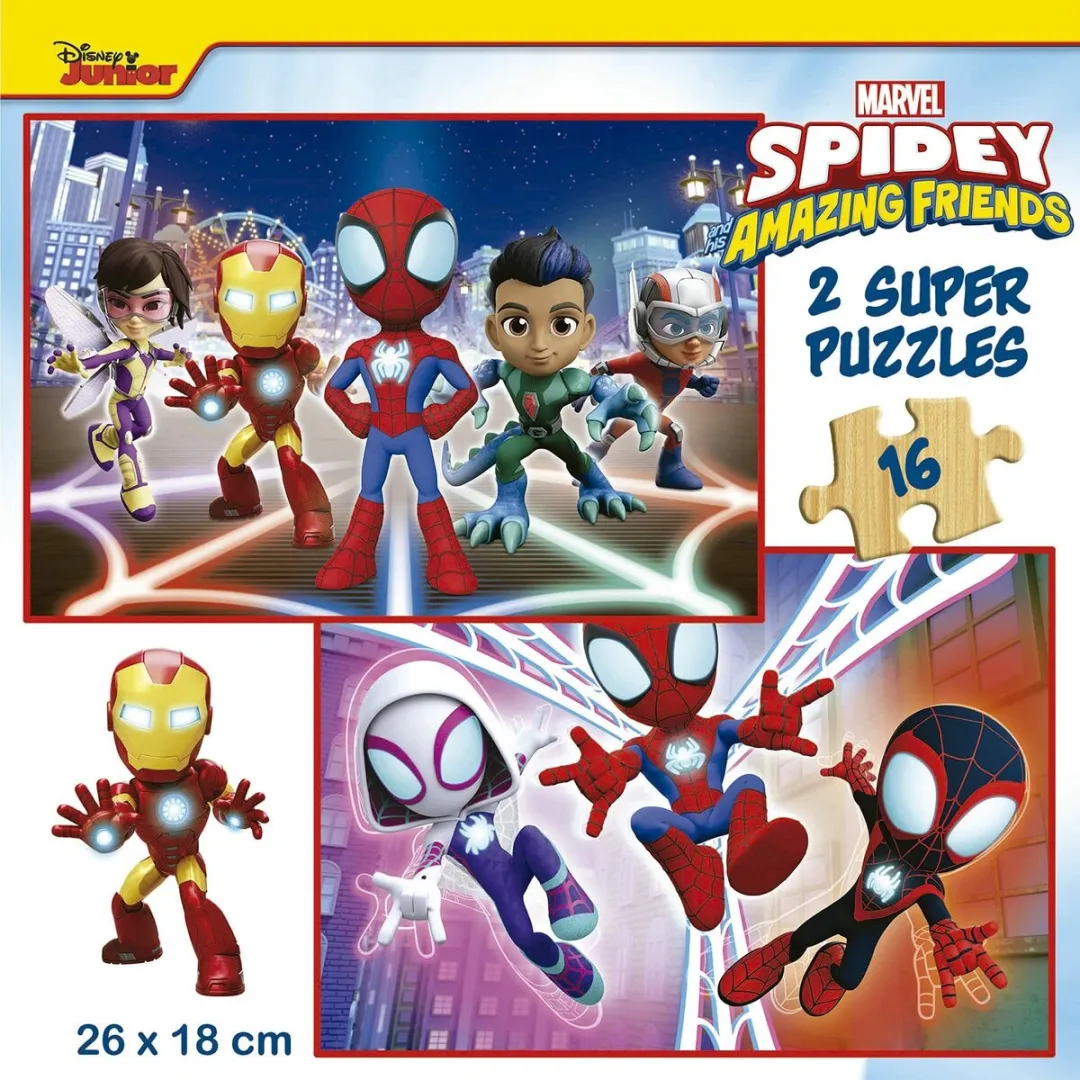 Educa 16 Onderdelen Duo Puzzels - 216 Stuks - Multicolor