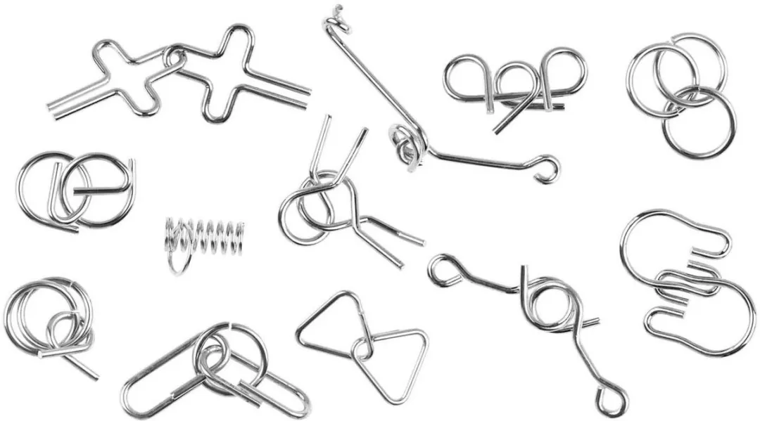 Eddy Toys Metalen Breinbreker 12-delig - 12 Stuks - Zilver