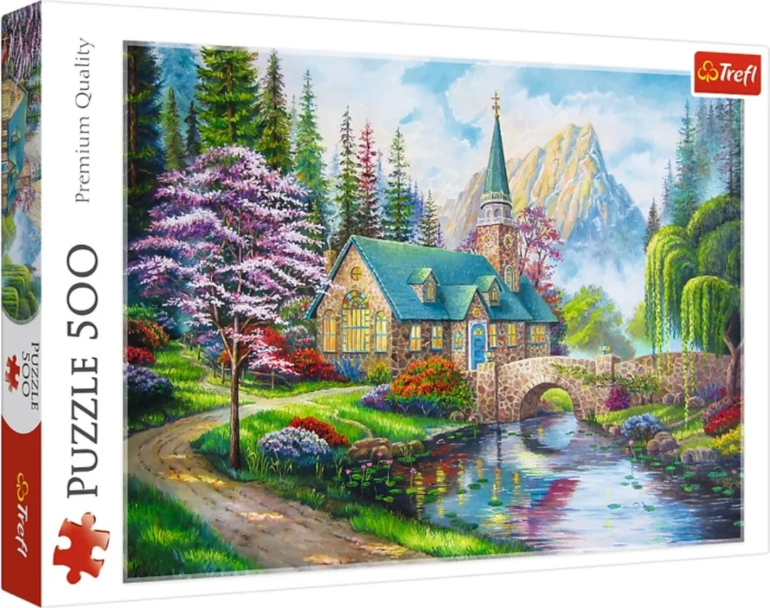 Trefl Legpuzzel 500 Stukjes Huisje in het bos