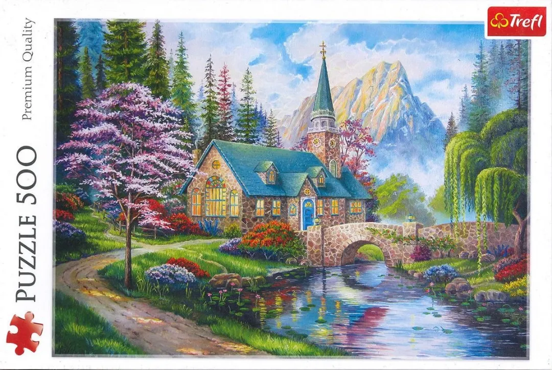 Trefl Legpuzzel 500 Stukjes Huisje in het bos