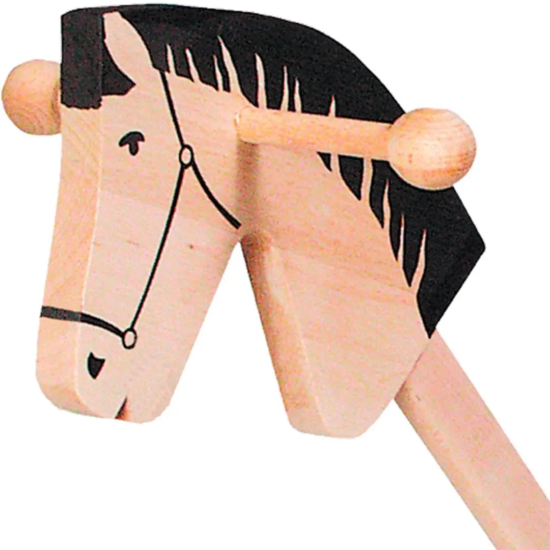 Goki Stokpaard MET Geschenen - 100cm - Multi Color